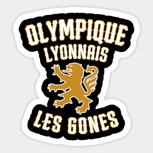 Les Gones Olympique Lyonnais Sticker